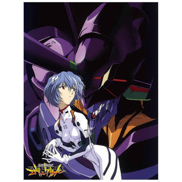 Neon Genesis Evangelion Rei Ayanami Sublimation Throw Blanket - BUCKET POPCORN